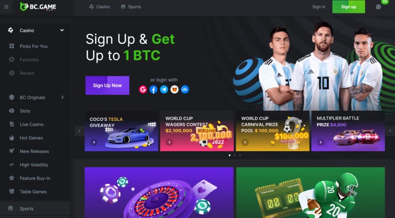 Discover the Thrills of BC Game Play Online Slots